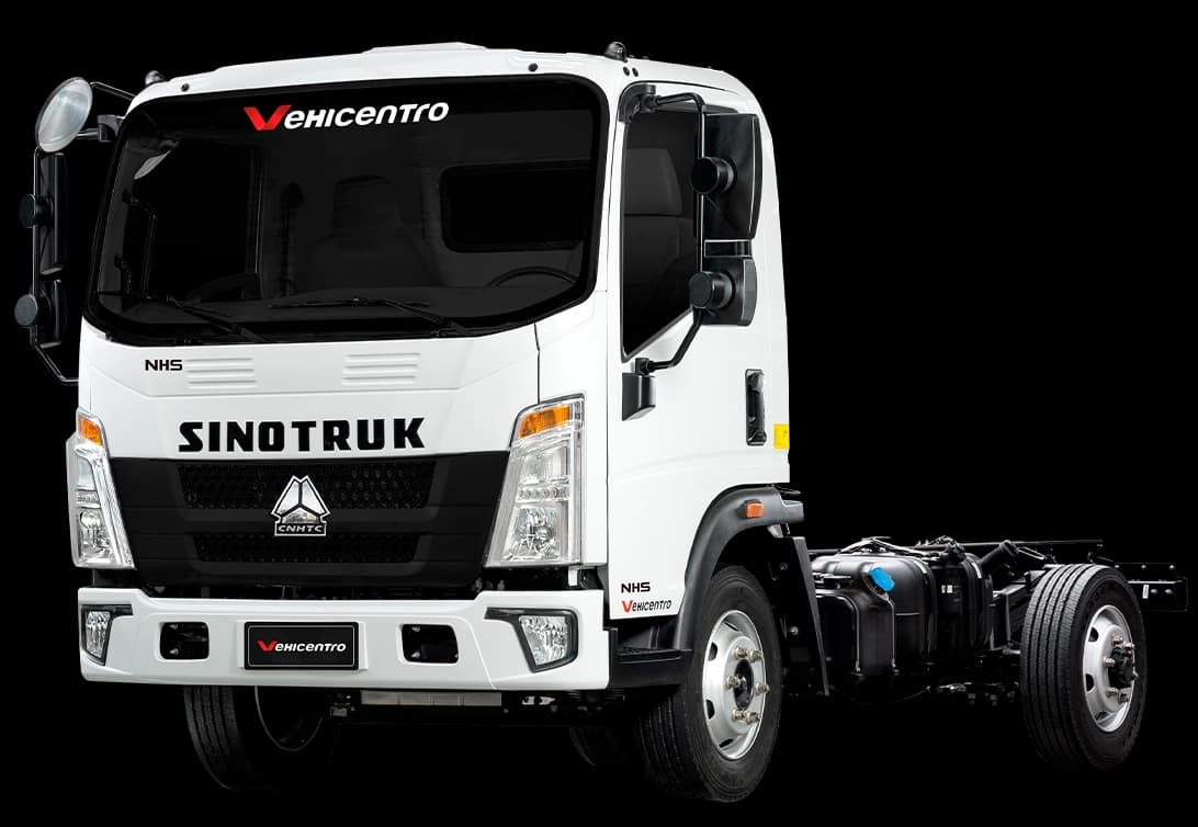 CAMIÓN NHS 4.9 PBV CAMIONETA Howo Sinotruk serie N 140 HP - 3.200 RPM HP 2025 imagen lateral