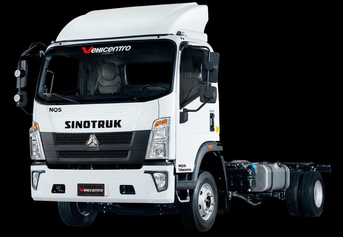 CAMIÓN NQS 9.9 PBV Howo Sinotruk serie N 190 HP - 2.600 RPM HP 2025 imagen lateral