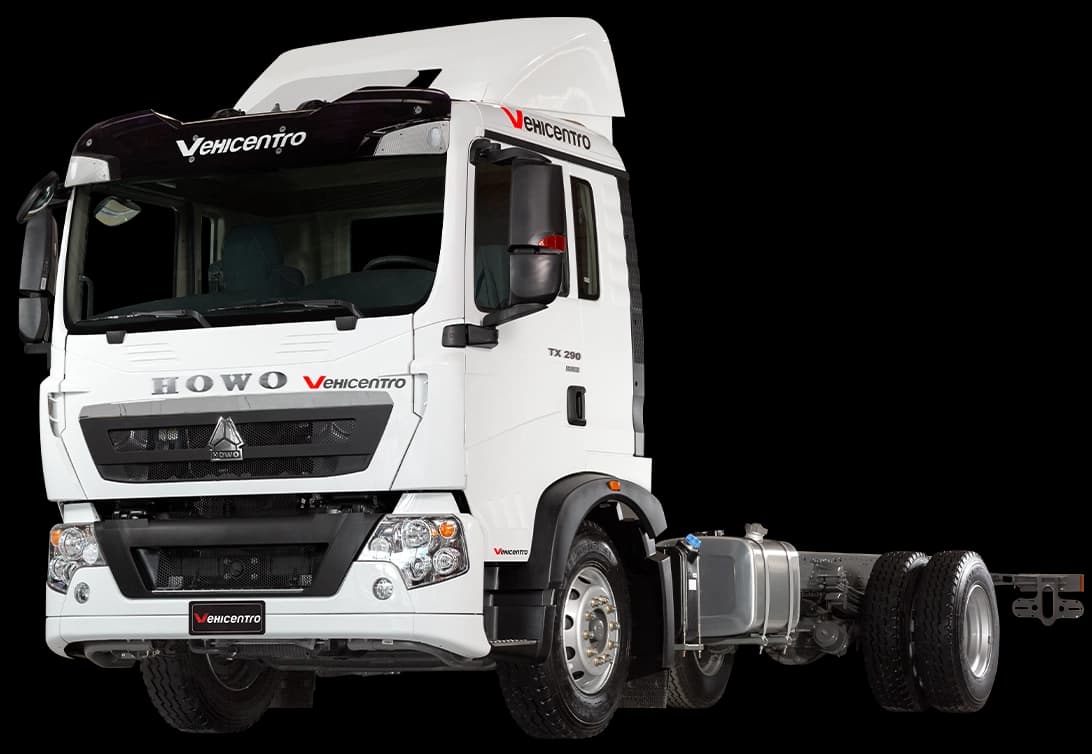 CAMIÓN TX 290 4X2 CHASIS LARGO MT Howo Sinotruk serie TX 290 HP - 2.200 RPM HP 2025 imagen lateral