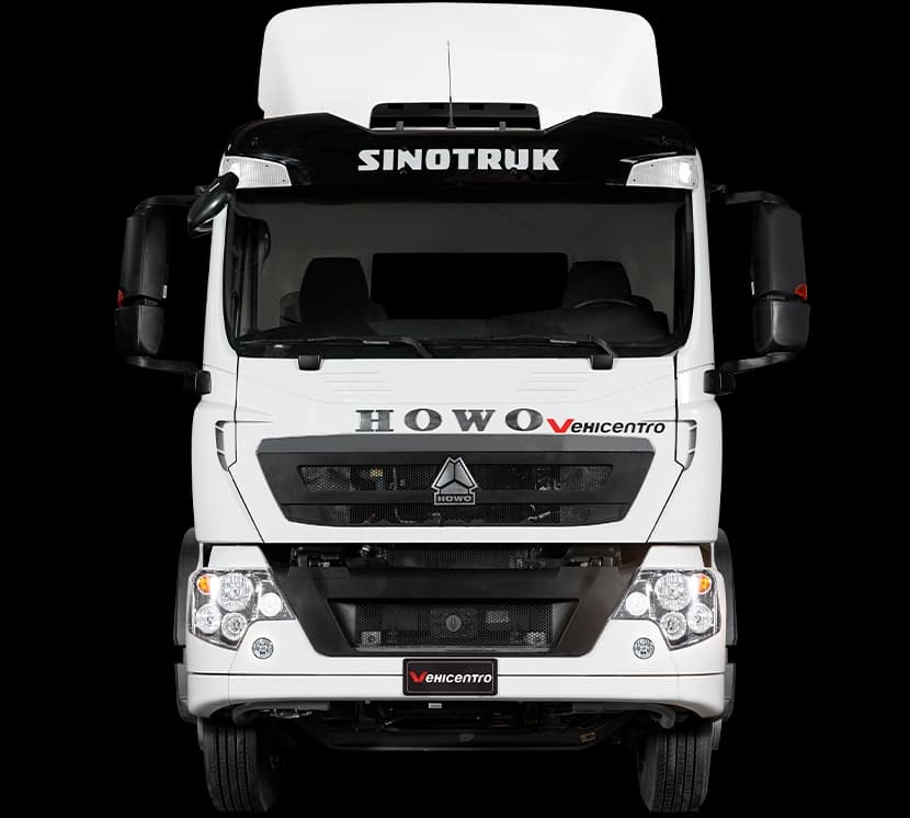 CAMIÓN TX 350 CHASIS LARGO 6X4 DOBLE TROQUE Howo Sinotruk serie TX 350 HP - 2.200 RPM HP 2025 imagen frontal