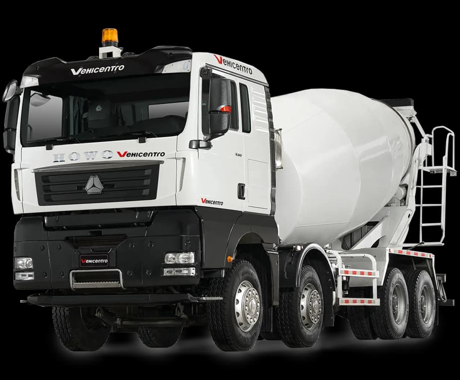 MIXER TX 460 8X4 12M3 MT Howo Sinotruk serie TX 460 HP - 1.900 RPM HP 2026 imagen frontal